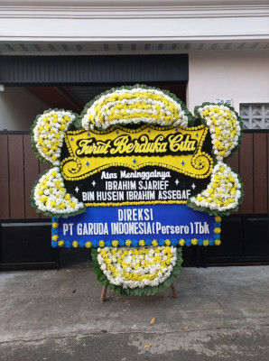 Papan Bunga Duka di Sungai Lekop