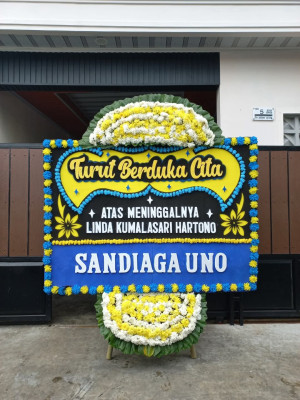Papan Bunga Duka di Sungai Lekop